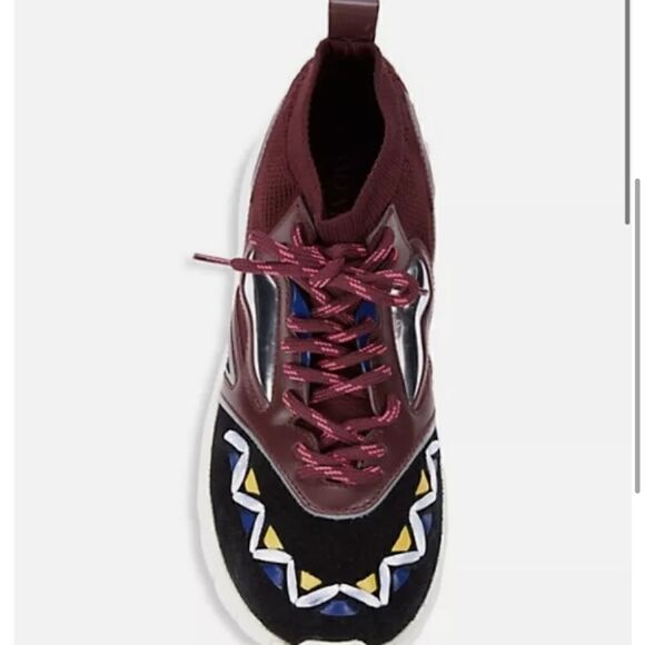 New Authentic Valentino Garavani Mix Media Runner Sneaker Men Shoe 43 $945 - Picture 2 of 14